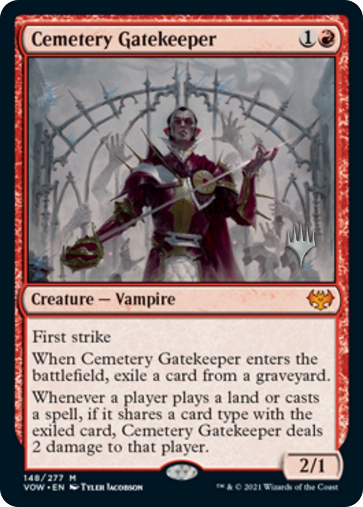 Cemetery Gatekeeper [Aetherdrift Promos] | Gate City Games LLC