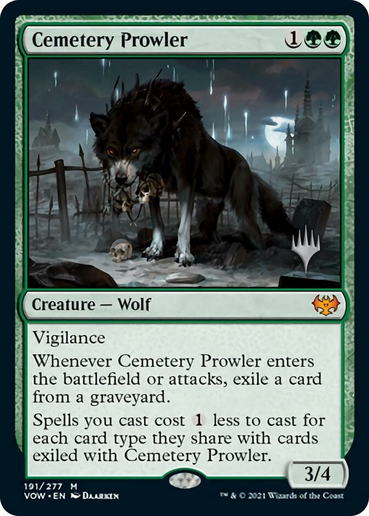 Cemetery Prowler (Promo Pack) [Aetherdrift Promos] | Gate City Games LLC