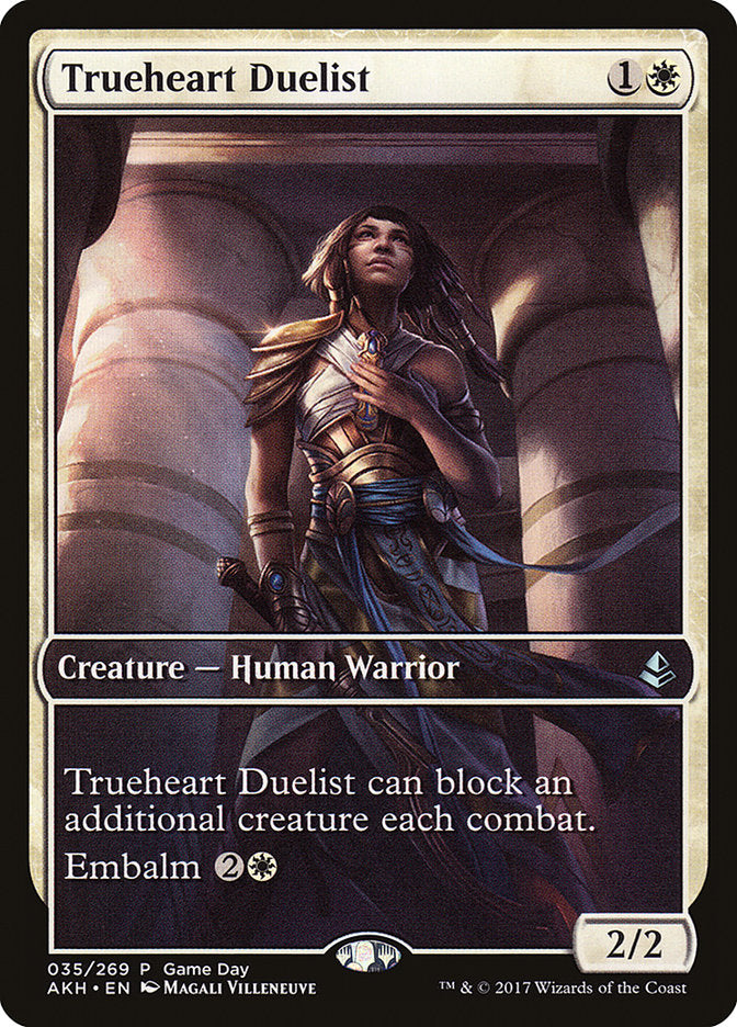 Trueheart Duelist (Game Day) [Amonkhet Promos] | Gate City Games LLC