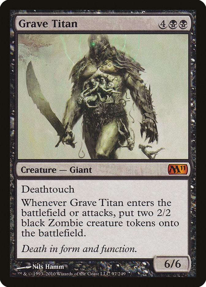 Grave Titan [Magic 2011] | Gate City Games LLC