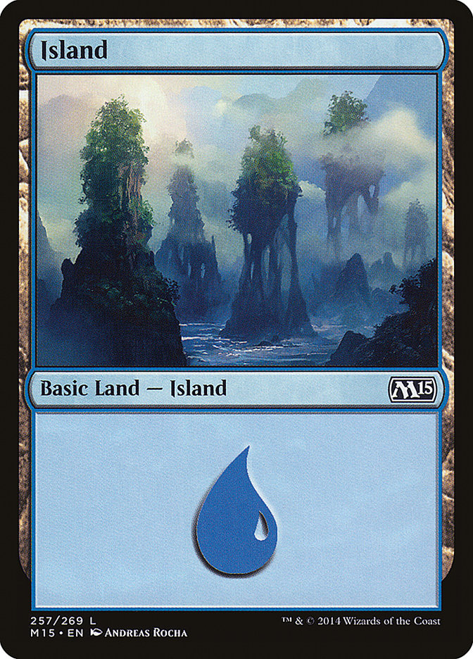 Island (257) [Magic 2015] | Gate City Games LLC