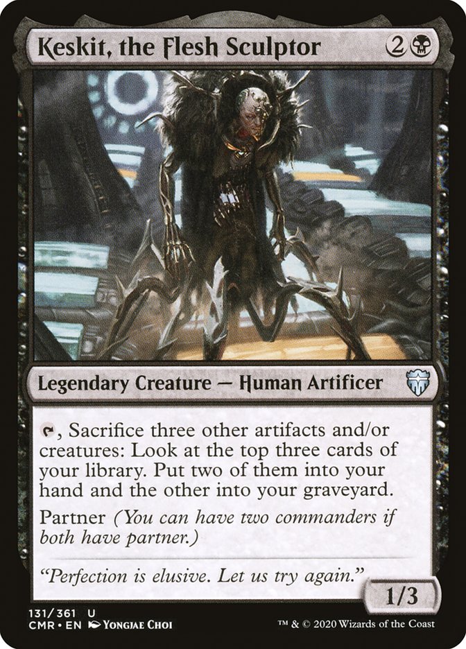 Keskit, the Flesh Sculptor [Commander Legends] | Gate City Games LLC
