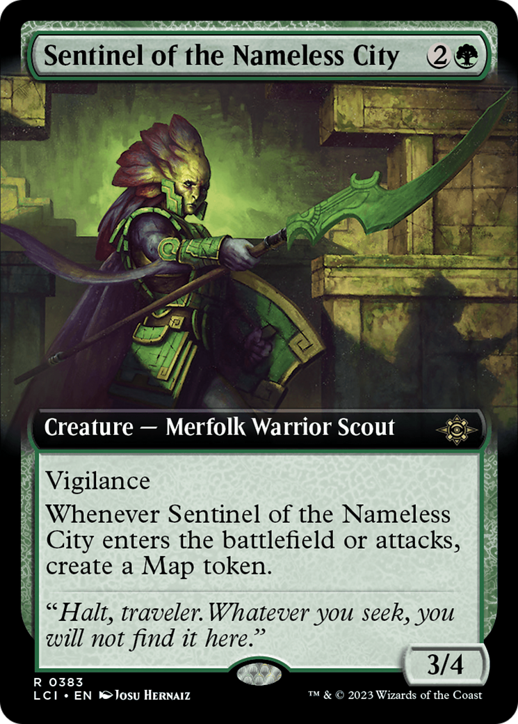 Sentinel of the Nameless City (Extended Art) [The Lost Caverns of Ixalan] | Gate City Games LLC