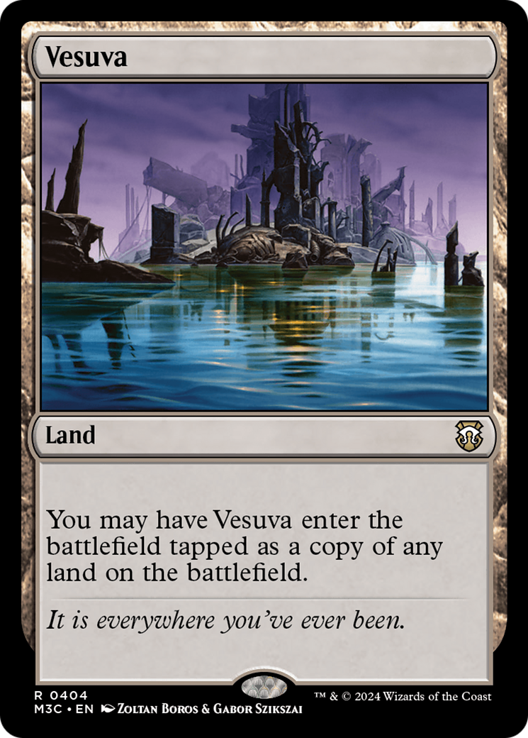 Vesuva (Ripple Foil) [Modern Horizons 3 Commander] | Gate City Games LLC