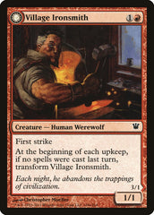 Village Ironsmith // Ironfang [Innistrad] | Gate City Games LLC