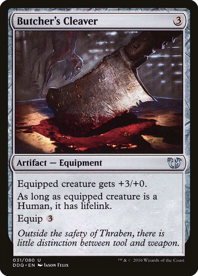 Butcher's Cleaver [Duel Decks: Blessed vs. Cursed] | Gate City Games LLC