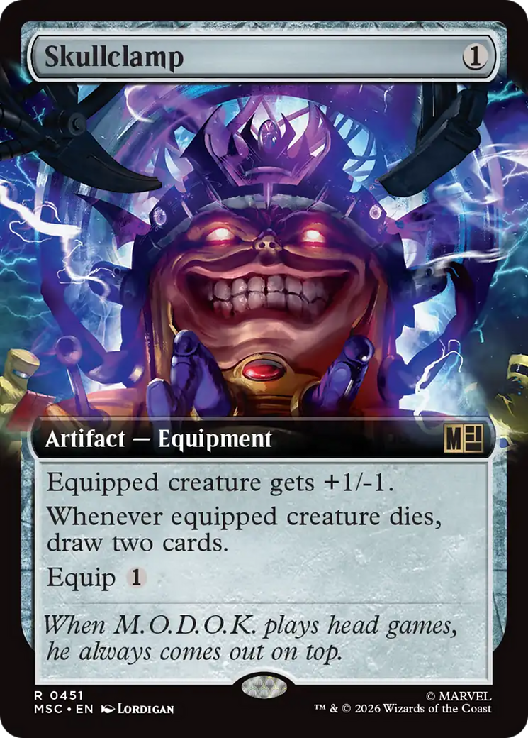 Skullclamp (Extended Art) [Marvel Super Heroes Commander] | Gate City Games LLC