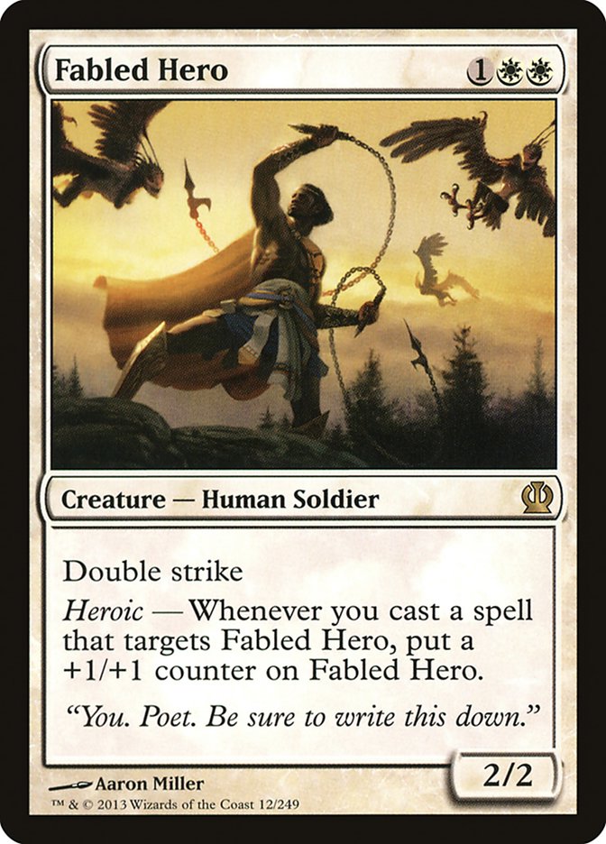 Fabled Hero [Theros] | Gate City Games LLC