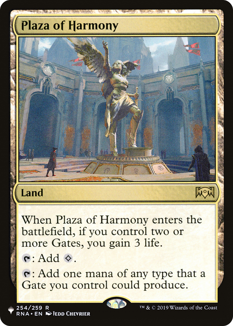 Plaza of Harmony [The List] | Gate City Games LLC
