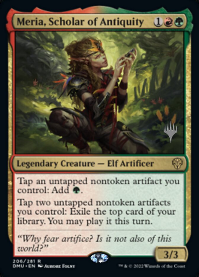 Meria, Scholar of Antiquity (Promo Pack) [Dominaria United Promos] | Gate City Games LLC