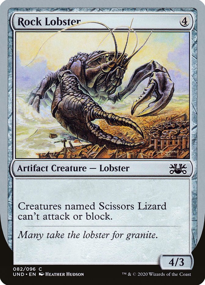 Rock Lobster [Unsanctioned] | Gate City Games LLC