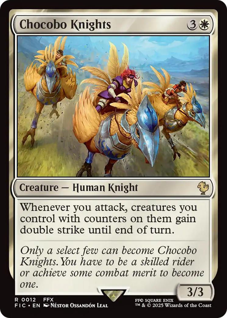 Chocobo Knights [FINAL FANTASY Commander] | Gate City Games LLC