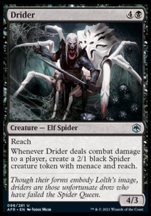Drider [Dungeons & Dragons: Adventures in the Forgotten Realms] | Gate City Games LLC