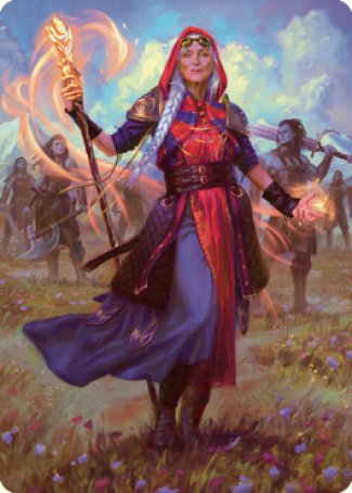 Jaya, Fiery Negotiator Art Card 1 [Dominaria United Art Series] | Gate City Games LLC