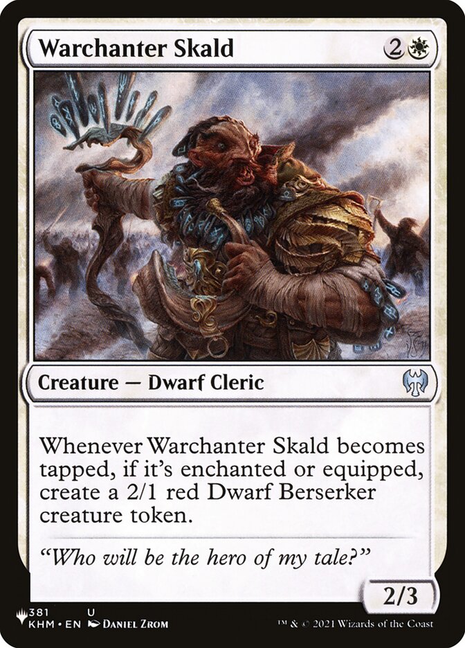 Warchanter Skald [The List] | Gate City Games LLC