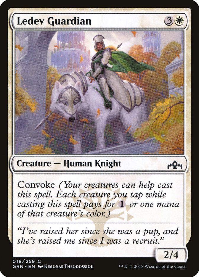 Ledev Guardian [Guilds of Ravnica] | Gate City Games LLC