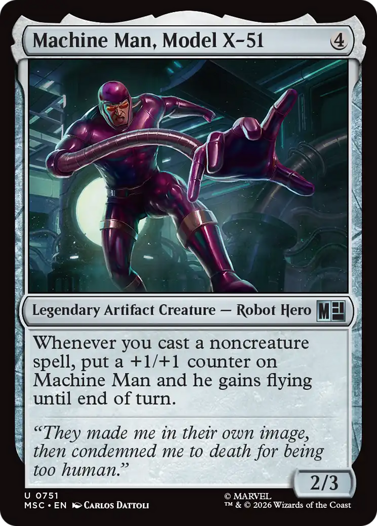 Machine Man, Model X-51 [Marvel Super Heroes Commander] | Gate City Games LLC