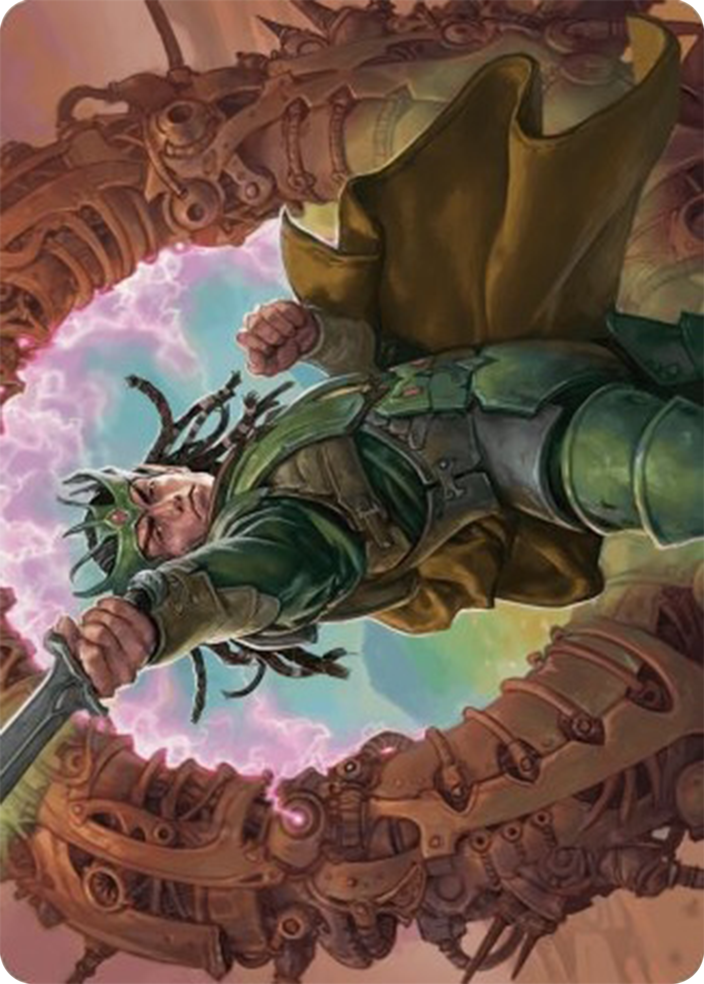 Eladamri, Korvecdal Art Card [Modern Horizons 3 Art Series] | Gate City Games LLC