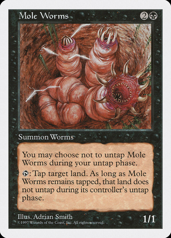 Mole Worms [Fifth Edition] | Gate City Games LLC