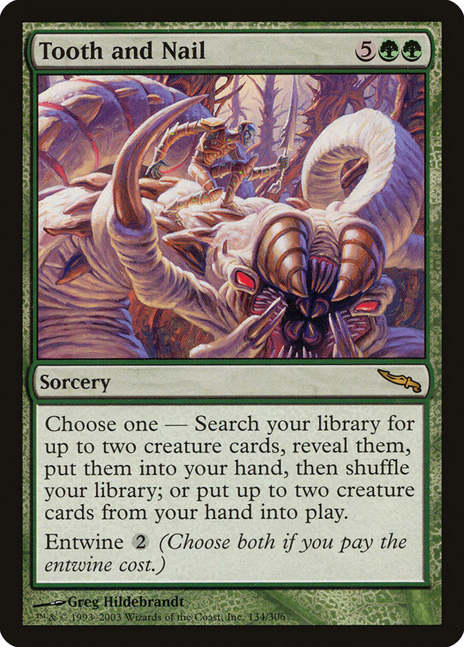 Tooth and Nail [Mirrodin] | Gate City Games LLC