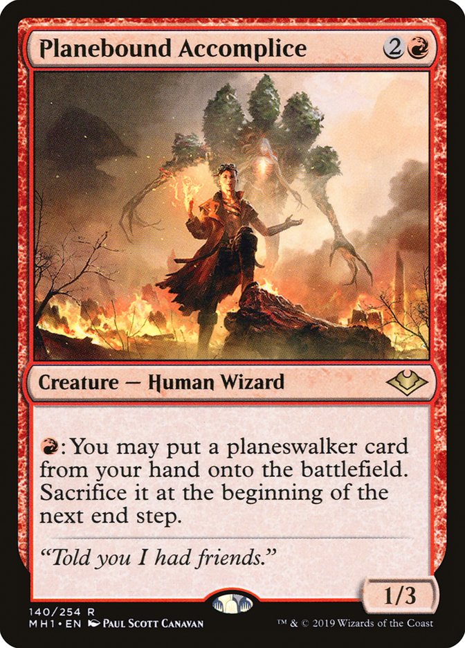 Planebound Accomplice [Modern Horizons] | Gate City Games LLC