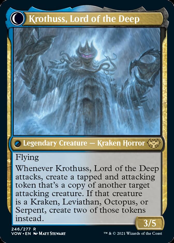 Runo Stromkirk // Krothuss, Lord of the Deep [Innistrad: Crimson Vow] | Gate City Games LLC