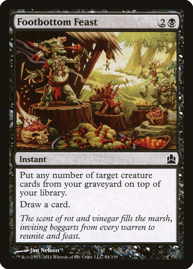 Footbottom Feast [Commander 2011] | Gate City Games LLC