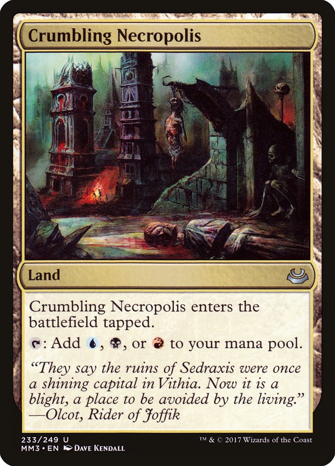 Crumbling Necropolis [Modern Masters 2017] | Gate City Games LLC