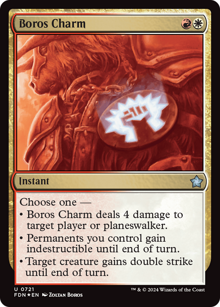 Boros Charm [Foundations] | Gate City Games LLC