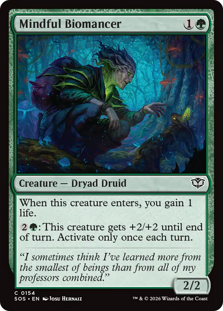 Mindful Biomancer [Secrets of Strixhaven] | Gate City Games LLC