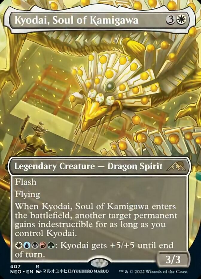Kyodai, Soul of Kamigawa (Borderless Alternate Art) [Kamigawa: Neon Dynasty] | Gate City Games LLC