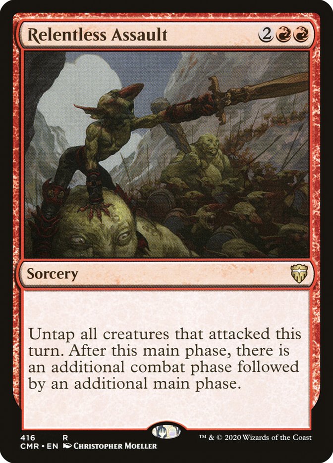 Relentless Assault [Commander Legends] | Gate City Games LLC