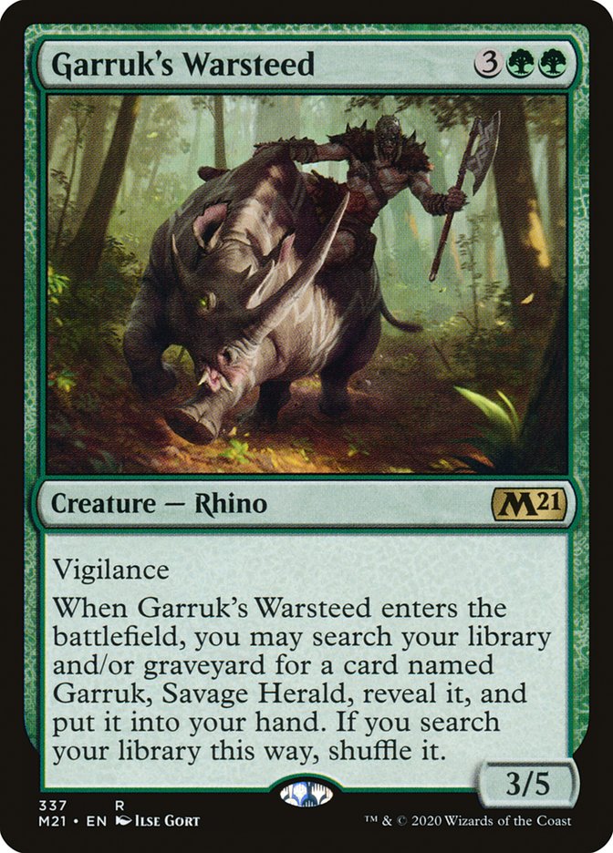 Garruk's Warsteed [Core Set 2021] | Gate City Games LLC