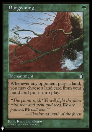 Burgeoning [The List] | Gate City Games LLC