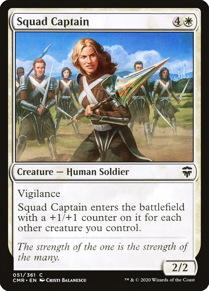 Squad Captain [Commander Legends] | Gate City Games LLC