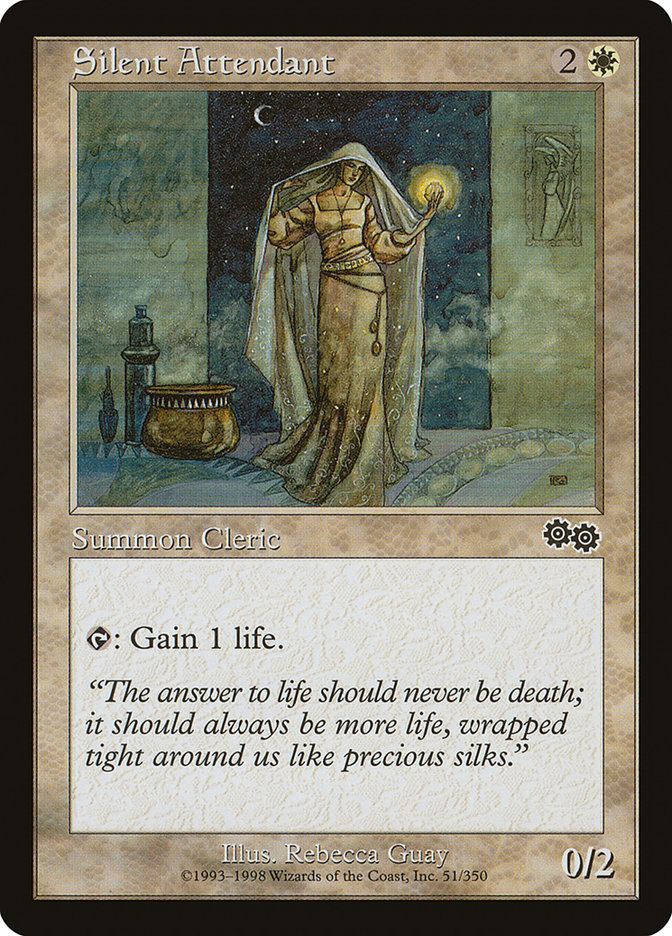 Silent Attendant [Urza's Saga] | Gate City Games LLC