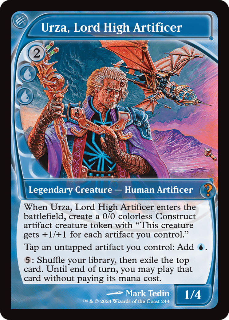 Urza, Lord High Artificer (Future Sight) [Mystery Booster 2] | Gate City Games LLC