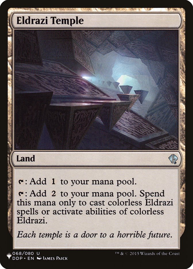 Eldrazi Temple [The List] | Gate City Games LLC