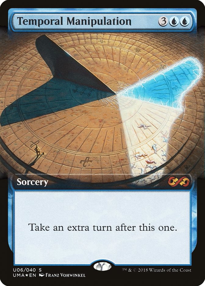 Temporal Manipulation (Topper) [Ultimate Masters Box Topper] | Gate City Games LLC