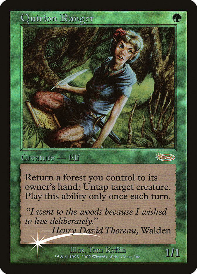 Quirion Ranger [Friday Night Magic 2001] | Gate City Games LLC
