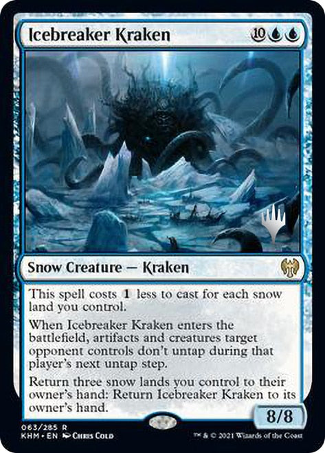 Icebreaker Kraken (Promo Pack) [Kaldheim Promos] | Gate City Games LLC