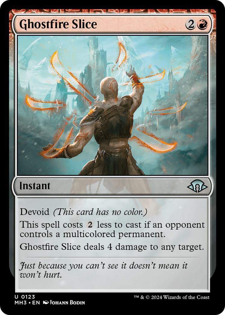 Ghostfire Slice [Modern Horizons 3] | Gate City Games LLC