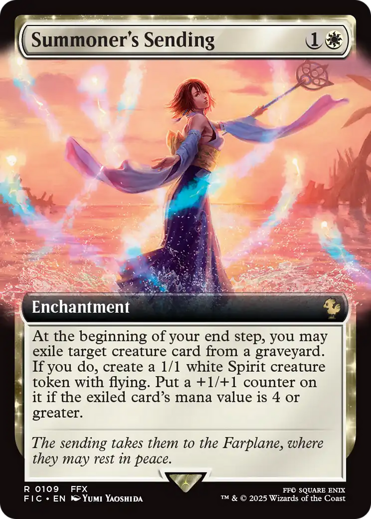 Summoner's Sending (Extended Art) [FINAL FANTASY Commander] | Gate City Games LLC