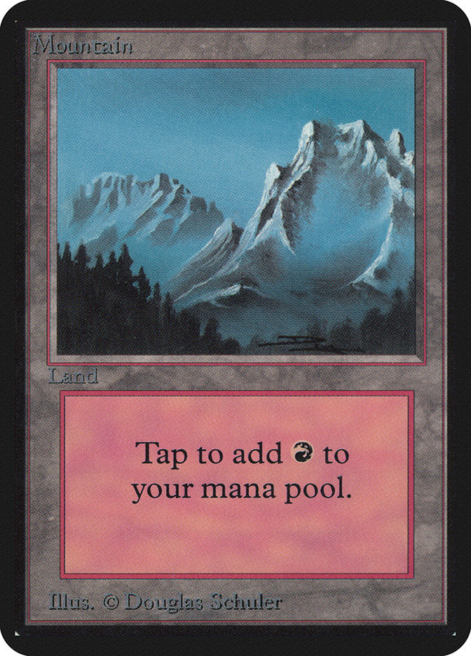 Mountain (293) [Alpha Edition] | Gate City Games LLC