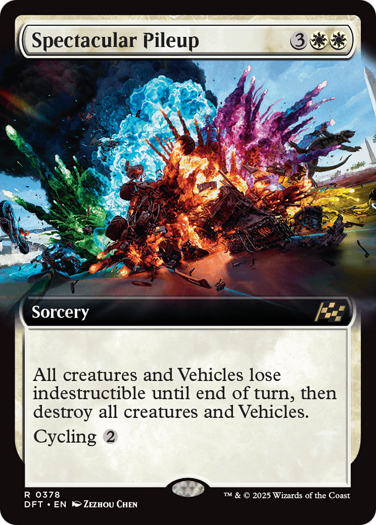 Spectacular Pileup (Extended Art) [Aetherdrift] | Gate City Games LLC