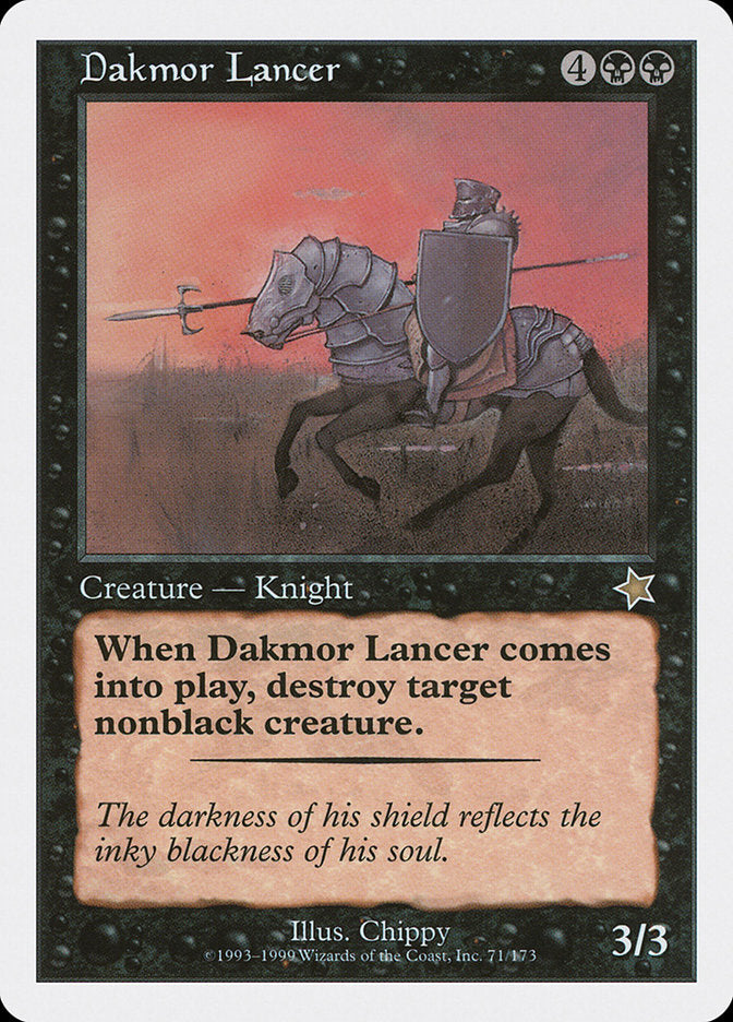 Dakmor Lancer [Starter 1999] | Gate City Games LLC