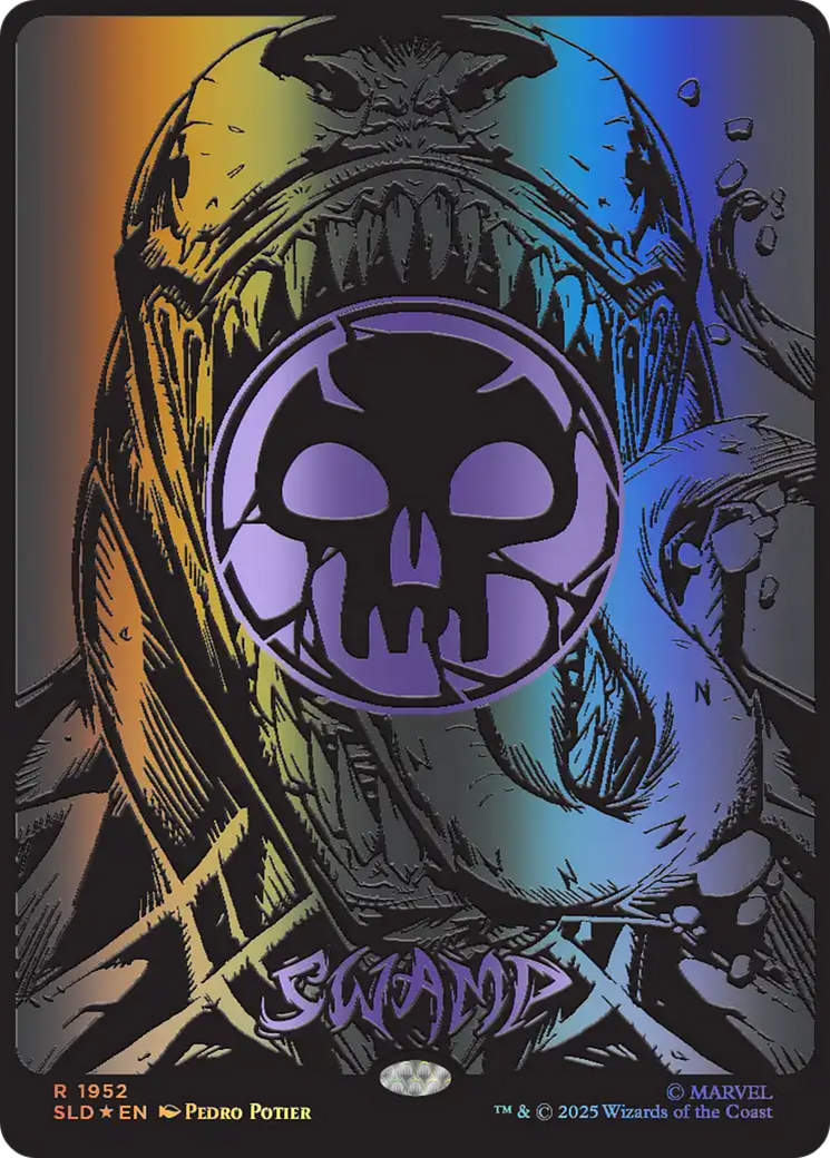 Swamp (1952) (Raised Foil) [Secret Lair Drop Series] | Gate City Games LLC