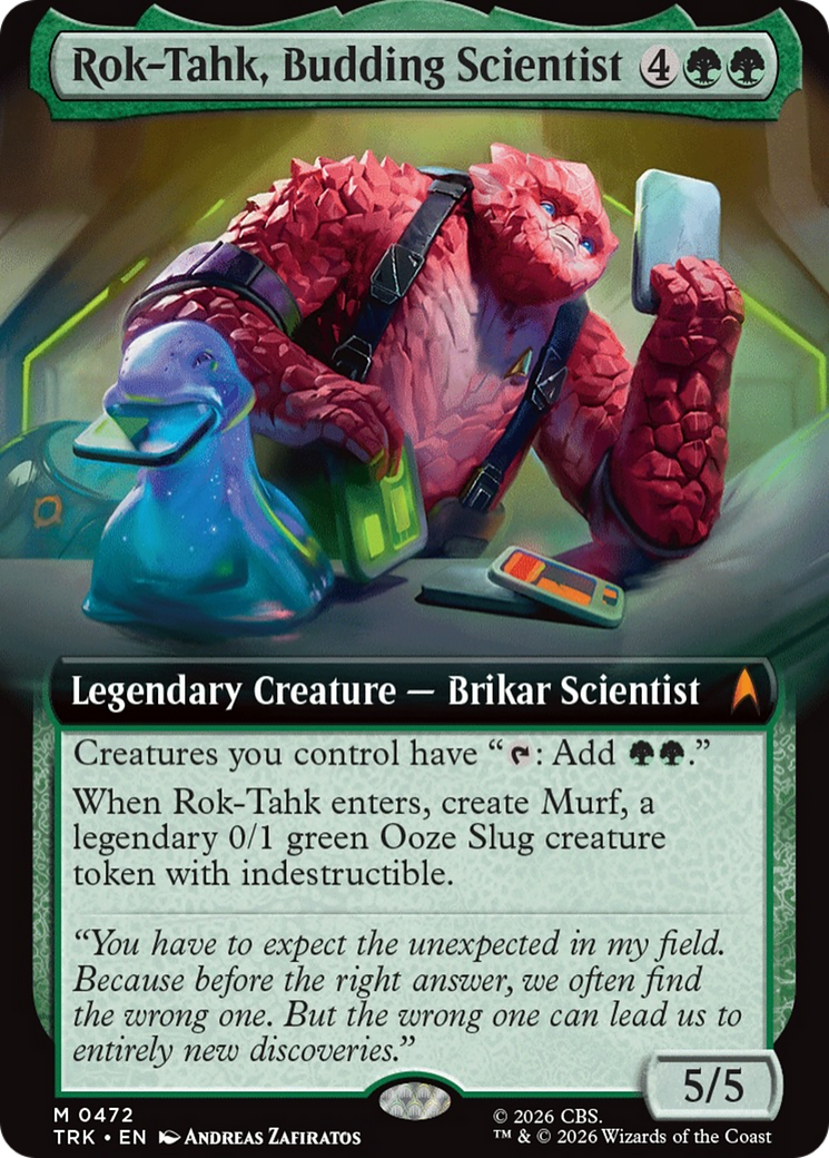 Rok-Tahk, Budding Scientist (Extended Art) [Star Trek] | Gate City Games LLC