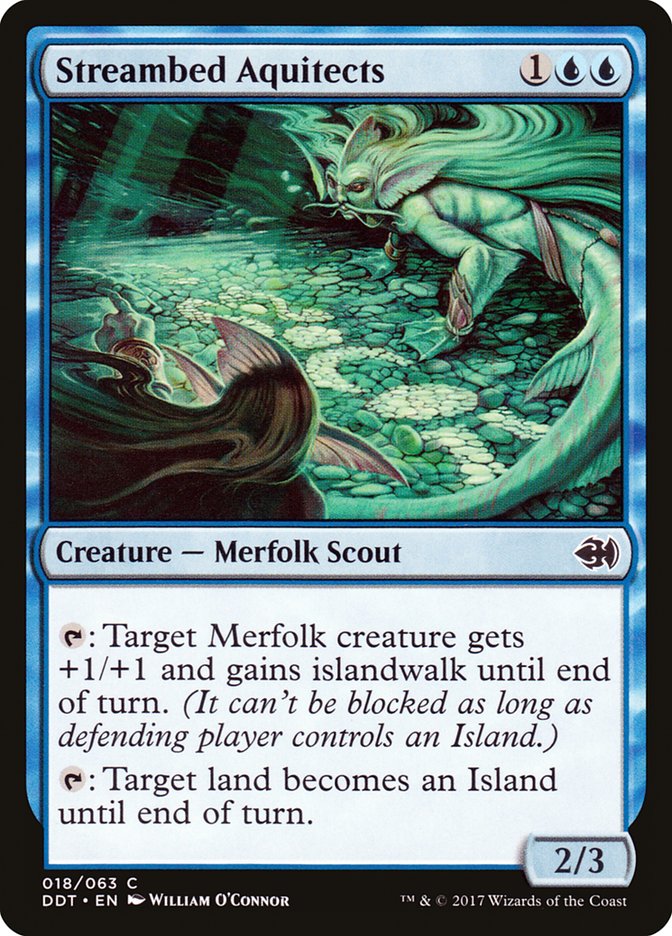 Streambed Aquitects [Duel Decks: Merfolk vs. Goblins] | Gate City Games LLC