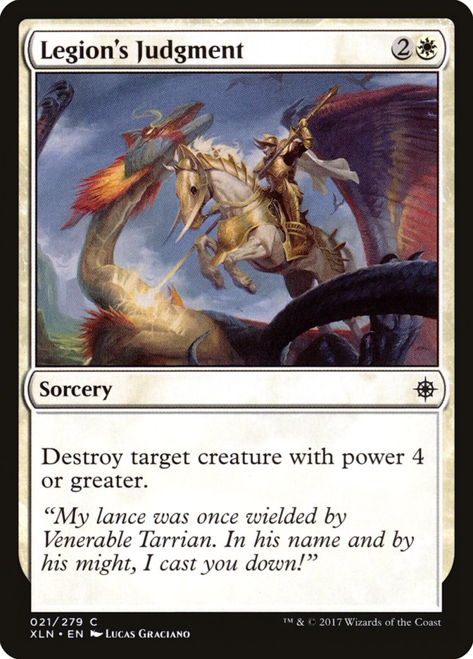Legion's Judgment [Ixalan] | Gate City Games LLC